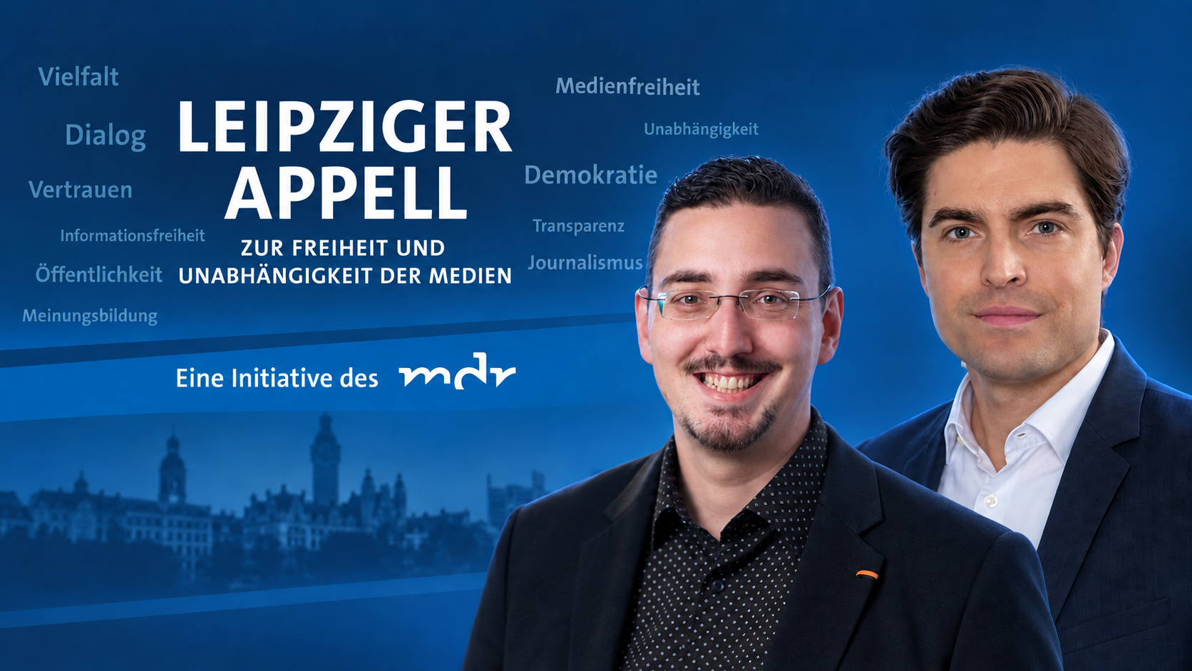 Die Deutsche Stiftung Qualitätsjournalismus schließt sich dem vom Mitteldeutschen Rundfunk initiierten „Leipziger Appell“ an und setzt ein Zeichen für unabhängige Medien, freie Informationen und eine starke demokratische Öffentlichkeit. Foto: Frank Sonnenberg / DJV u.a.